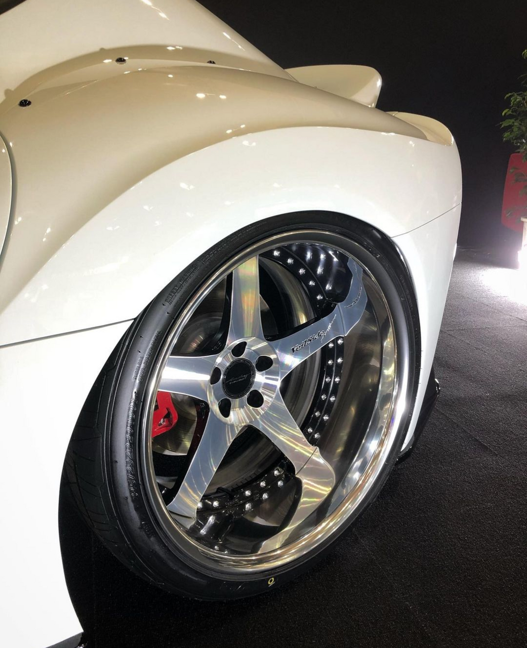 VeilSide ANDREW RACING FORGED Evolution V SUPRA A90 FORTUNE VFS90R 20" Wheels BLACK POLISH -  Wheels & Tires 4 Pieces Set